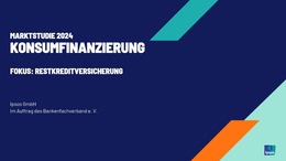 Marktstudie 2024 Restkreditversicherung BFACH